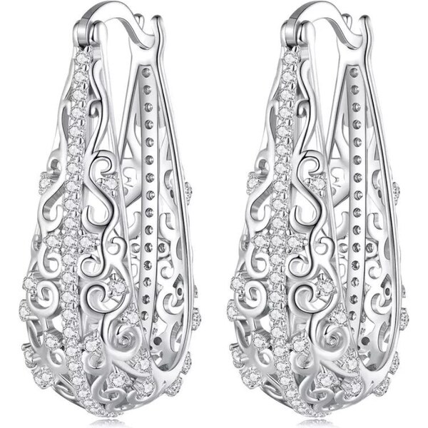 Olivie Strieborné luxusné náušnice 7213 37665716