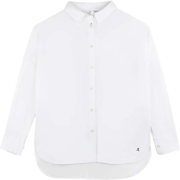 Scalpers Blúzka New Boppy šedobiela 54240568