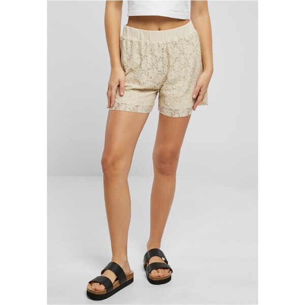 Urban Classics Womens softseagrass lace shorts 50660736