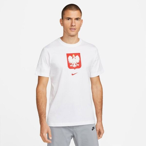 Pánske tričko Poland Crest M DH7604 100 - Nike 37467053