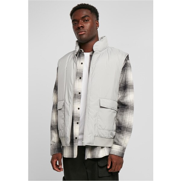 Urban Classics Lightweight Asphalt Vest Clean Puffer Vest 50603734