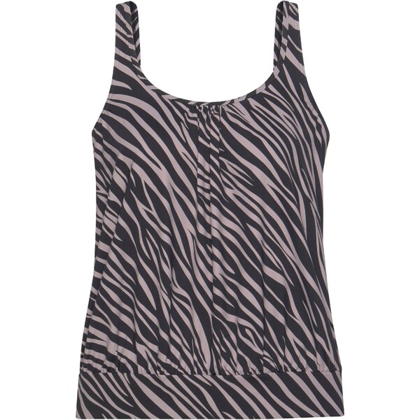 LASCANA Tankinový top svetlofialová / čierna 54242148