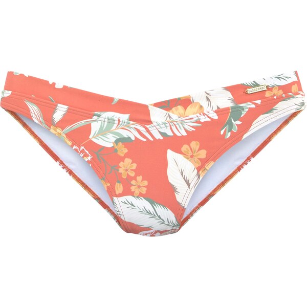 SUNSEEKER Bikinové nohavičky žltá / zelená / pastelovo červená / biela 66846456