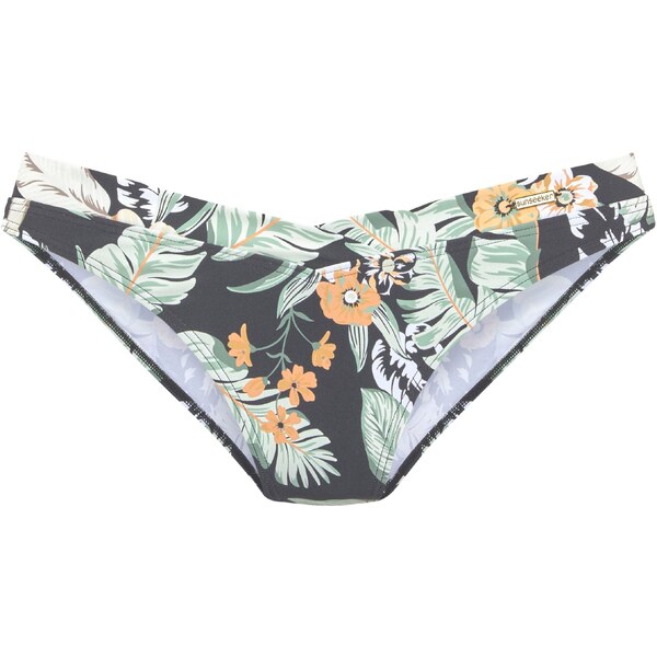 SUNSEEKER Bikinové nohavičky mätová / oranžová / čierna 66857790