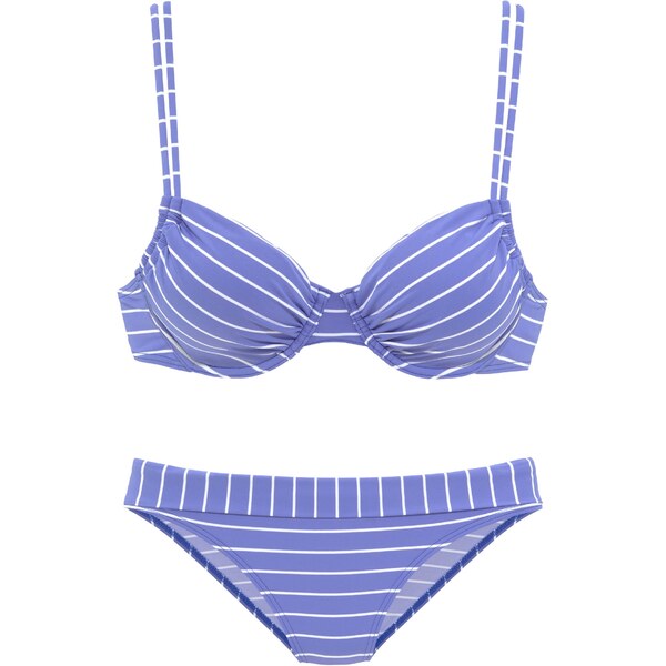 VIVANCE Bikiny kráľovská modrá / biela 54242042