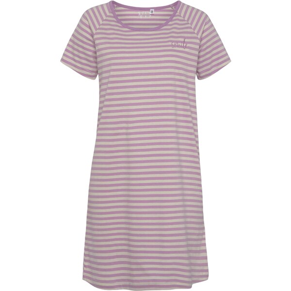 VIVANCE Nočná košieľka svetlofialová / biela 54242133