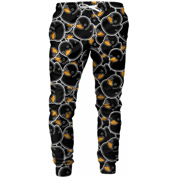 Tepláky Mr. GUGU & Miss GO Black rubber duck 50644899