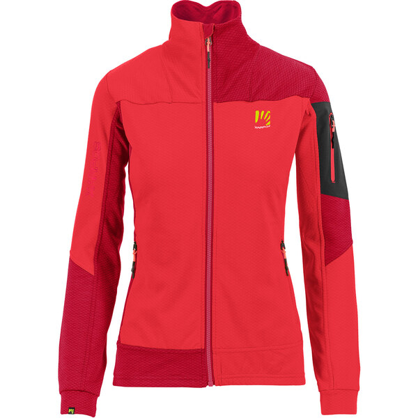 Karpos PUEZ dámska flíska ružová/červená 58443525