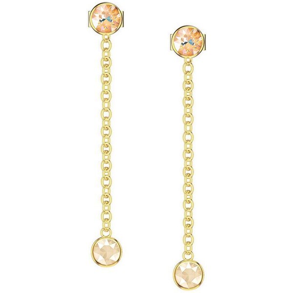 SWAROVSKI Elements Swarovski e. náušnice zlaté visiace Lady Night 37512149