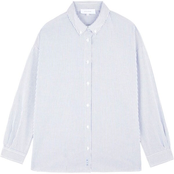 Scalpers Blúzka New Boppy svetlomodrá / biela 54240790