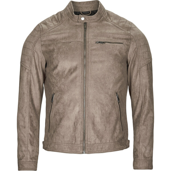 Jack & Jones Kožené bundy JJEROCKY JACKET Jack & Jones 37611886