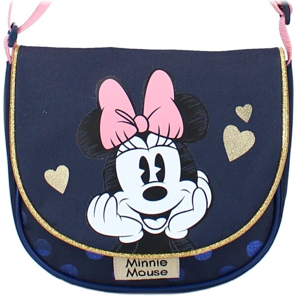 Vadobag Dievčenská taška cez rameno Minnie Mouse - Glitter Love 37578375