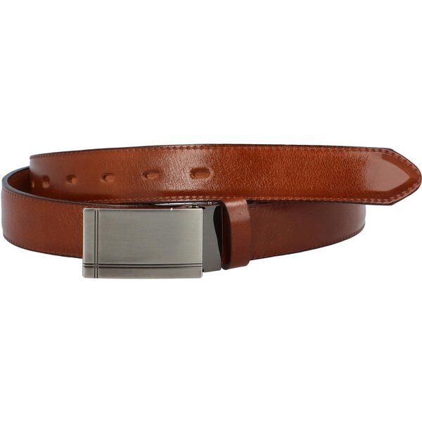 Penny Belts Pánsky kožený opasok oblekový koňakový - PB Asher 105 60349192