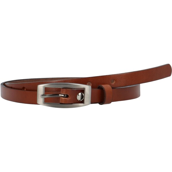 Penny Belts Dámsky kožený opasok hnedý - PB Piton 90 hnedá 48836736