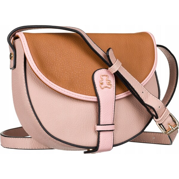 Posolská taška v tvare podkovy s chlopňou - LuluCastagnette 66065586