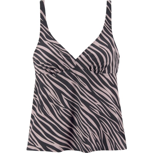 LASCANA Tankinový top orgovánová / čierna 66189399