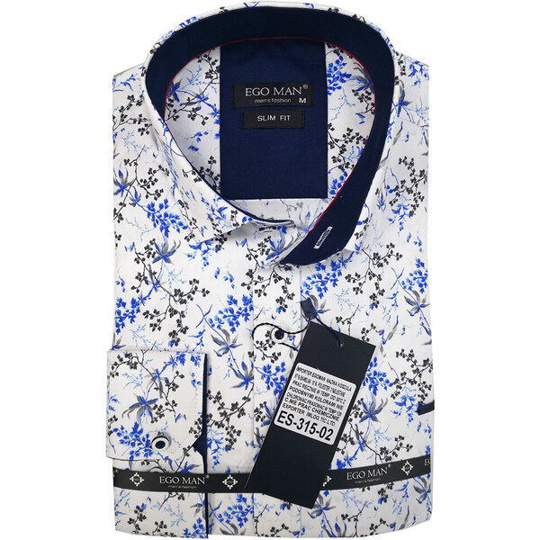 EGO MAN košeľa pánska ES-315-02 slim fit 37628251