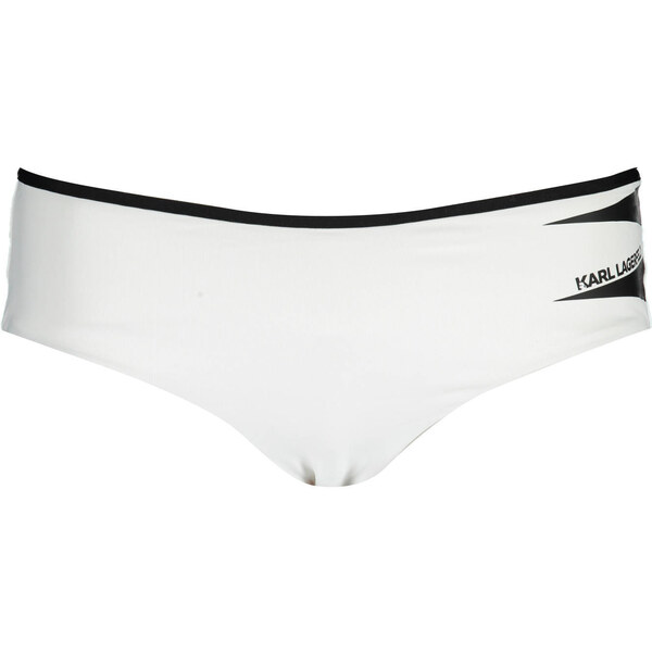 KARL LAGERFELD BEACHWEAR Biely spodný diel plaviek Karl Lagerfeld 64793914