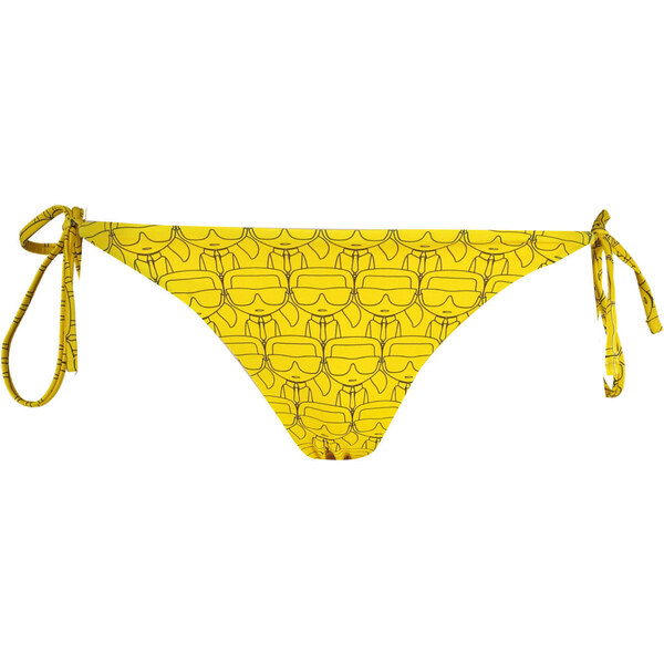 KARL LAGERFELD BEACHWEAR Žltý spodný diel bikín KARL LAGERFELD 64793777