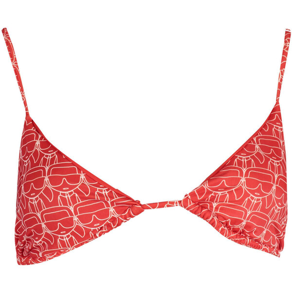 KARL LAGERFELD BEACHWEAR Červený plážový top Karl Lagerfeld 64711805