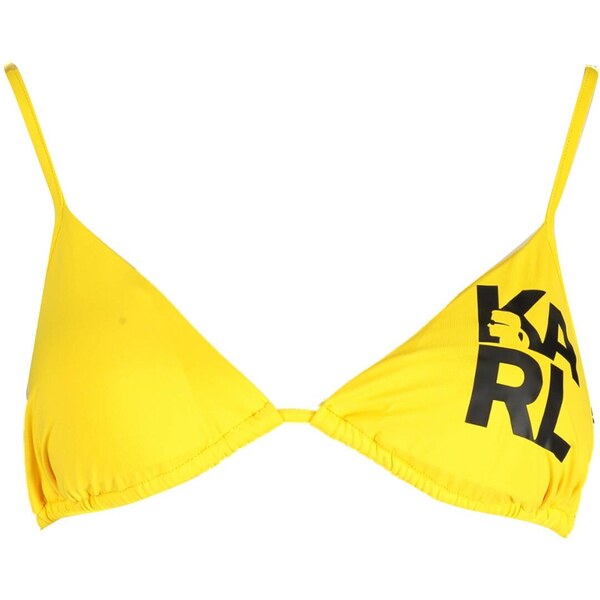 KARL LAGERFELD BEACHWEAR Horný diel bikín | žltá KL22WTP01_GIALLO 47378393