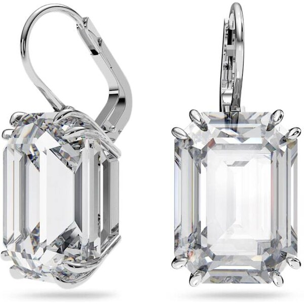 Swarovski Výrazné visiace náušnice s čírymi kryštálmi Millenia 5636569 66582737
