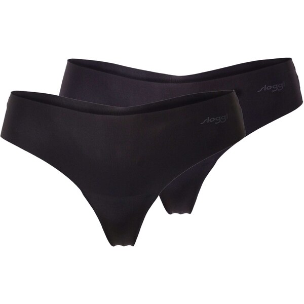 SLOGGI Tangá ZERO Microfibre 2.0 H sivá / čierna 37652290