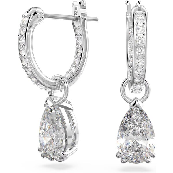 Swarovski Trblietavé náušnice krúžky s príveskami 2v1 Millenia 5636716 66583461
