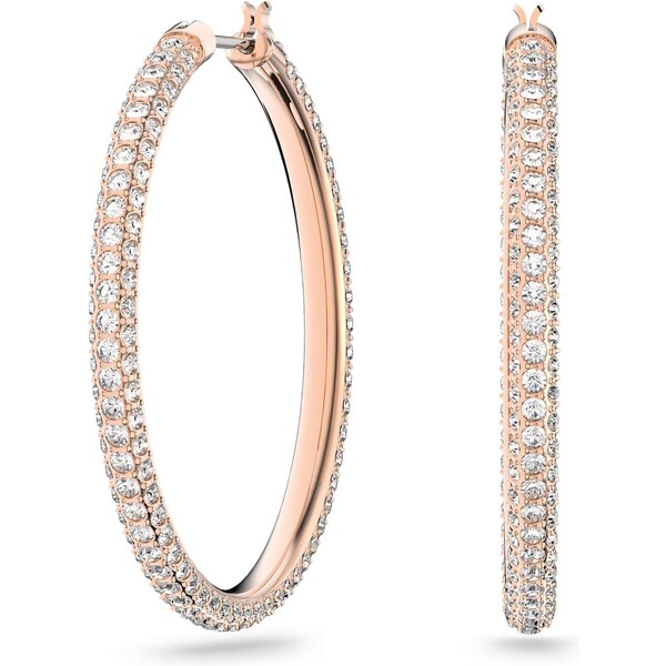 Swarovski Trblietavé kruhové náušnice Stone 5383938 66593026