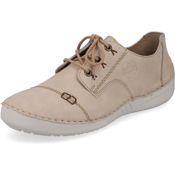 Dámske poltopánky Rieker 52520-62 béžová 39248829