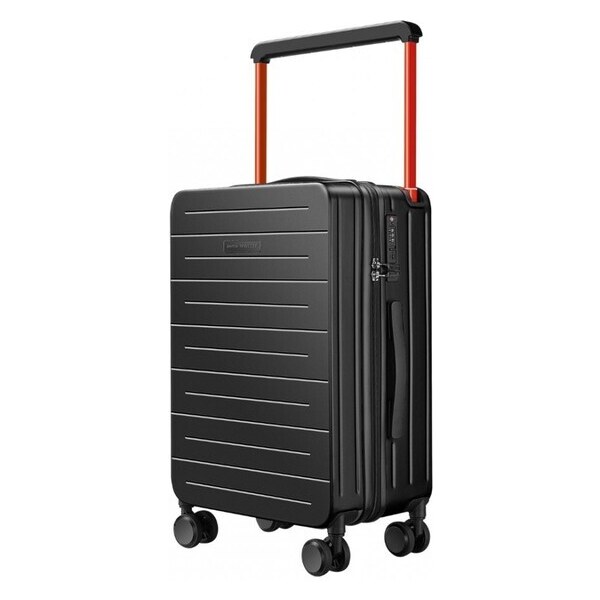 British traveller Cestovný kufor - malý unisex KONO s rúčkou čierny 37674814