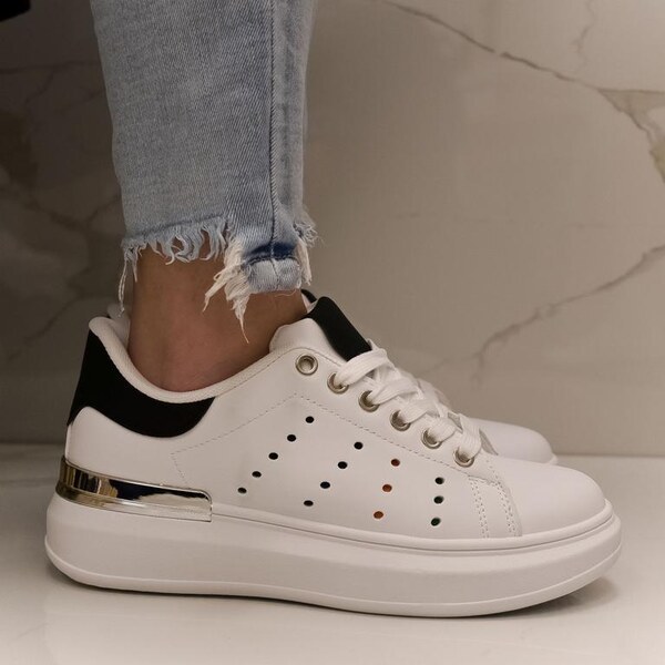 BOSIDO Dámske biele tenisky HILLYE 37686333