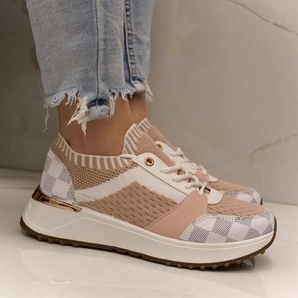 BOSIDO Dámske ružové tenisky BEPAVE 37686334