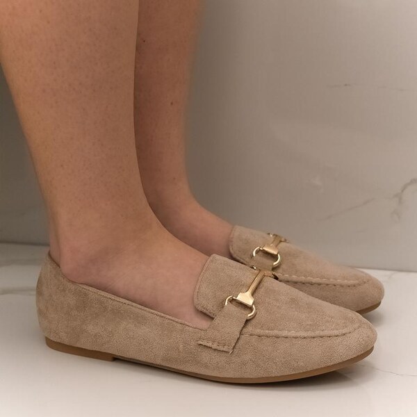 JOHN-C Dámske hnedé mokasíny GIULLY 37686346