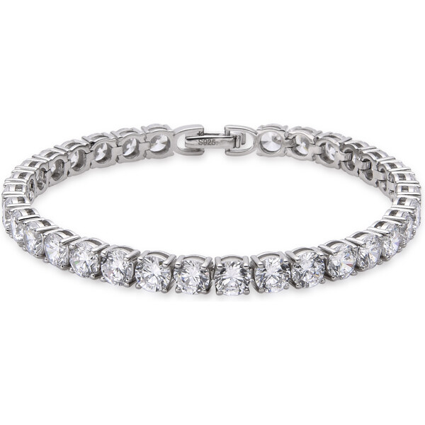Olivie Strieborný tenisový 18cm/5mm náramok 7283 37794891