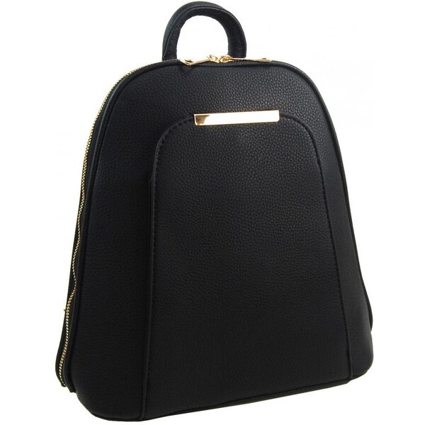 Jessica Bags Čierny elegantný menší dámsky batôžtek / kabelka 37707601