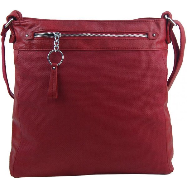 TESSRA Veľká červená crossbody dámska kabelka D5580 37766247