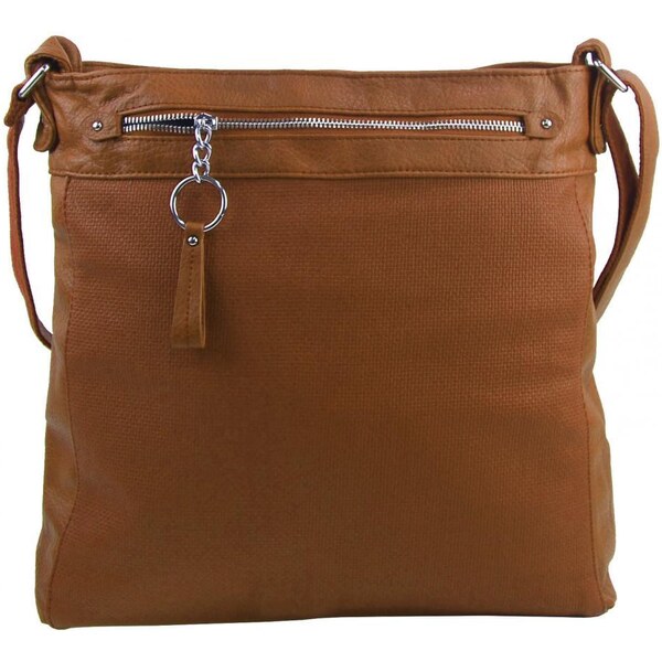 TESSRA Veľká hnedá crossbody dámska kabelka D5580 37766248
