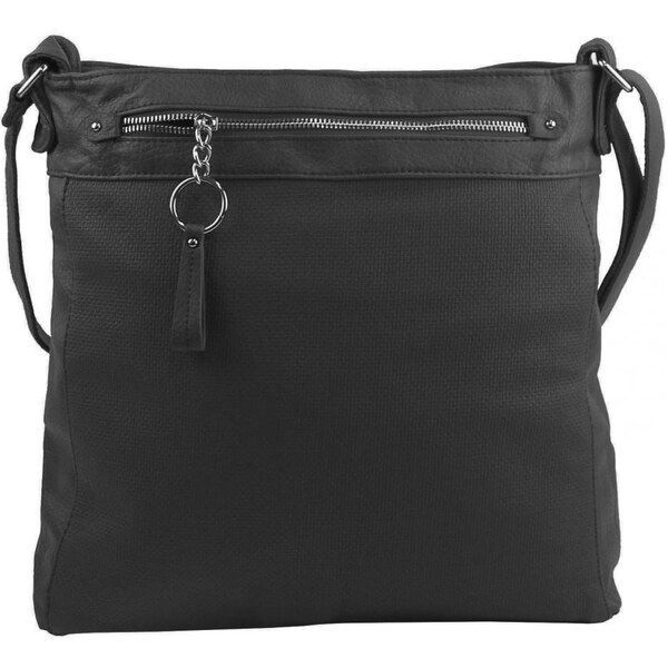 TESSRA Veľká tmavo šedá crossbody dámska kabelka D5580 37766250