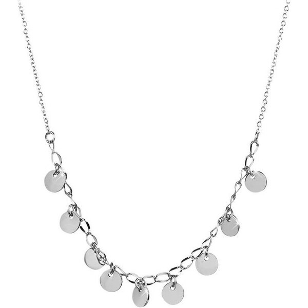 Troli Oceľový náhrdelník s peniažky 66585293