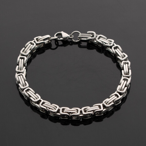 CITY STORM Náramok z chirurgickej ocele kráľovský vzor - Imperial 6 66888937