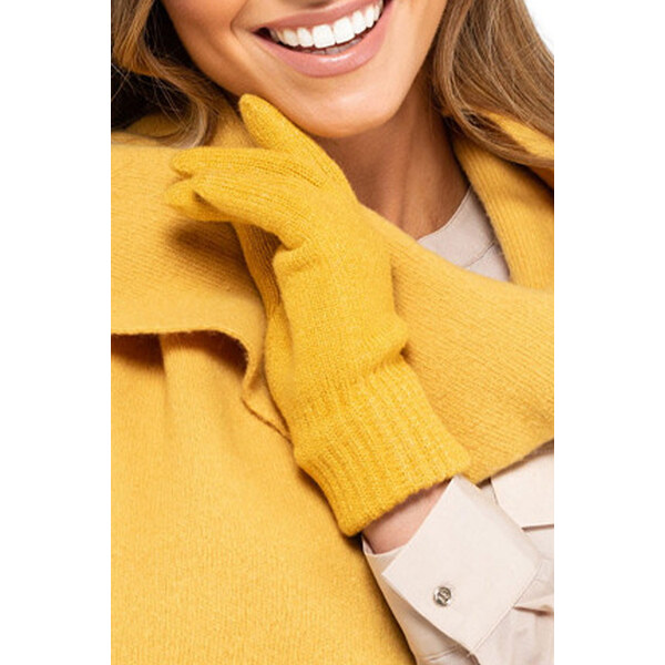 Kamea Medové dámske rukavice 02, Farba medová 37799905