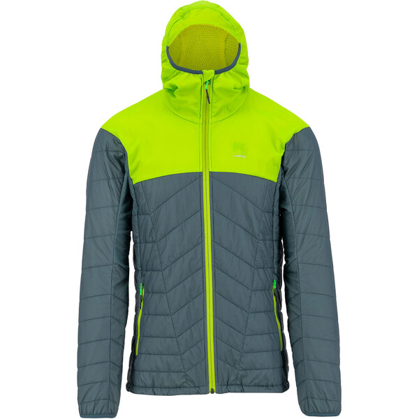 Karpos LYSKAMM EVO outdoorová bunda, unisex, bridlicová/limetková 58443250