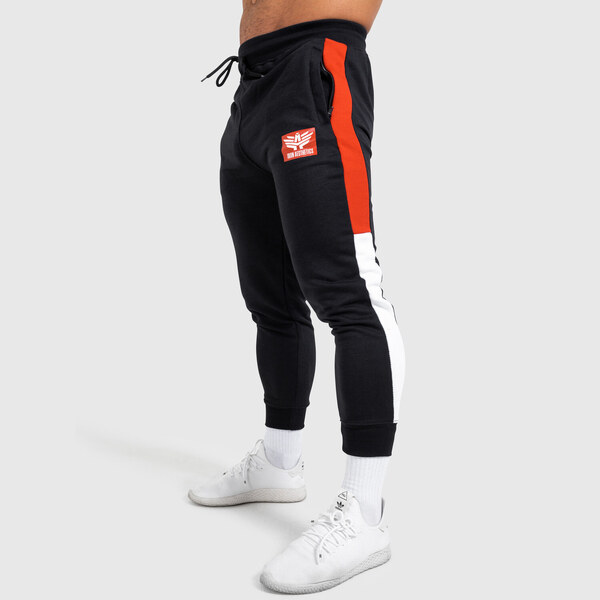 Jogger tepláky Iron Aesthetics Tricolora, čierne 37923234