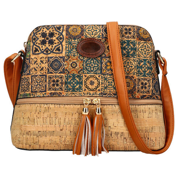 Beast Style Crossbody dámska kabelka v korkovom dizajne T8297 typ 8 37923992