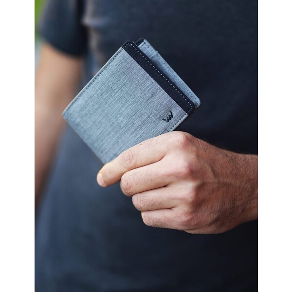 Vuch Pánska peňaženka Cruell Light Grey 66579157