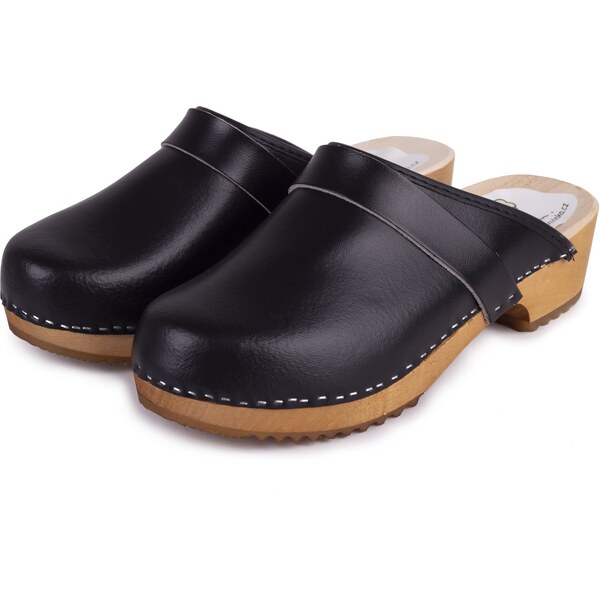 Vlnka Dámske anatomické dreváky čierna veľkosti obuvi - dospelí 36 17407323