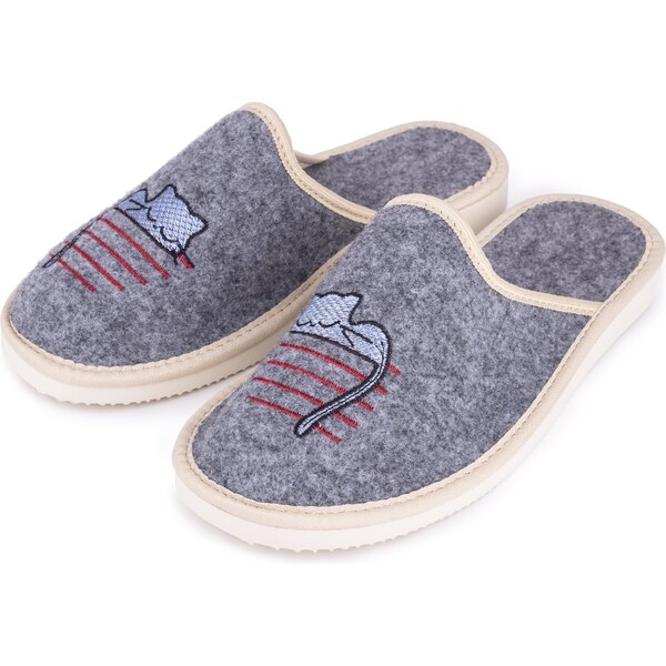 Vlnka Dámske filcové papuče mačička veľkosti obuvi - dospelí 36 9061135