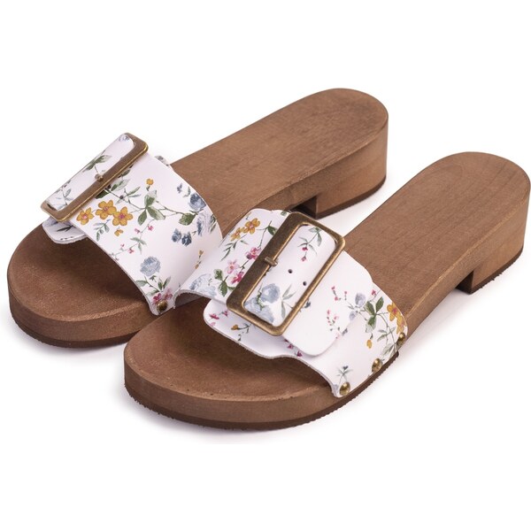 Vlnka Dámske nízke dreváky kvet veľkosti obuvi - dospelí 36 17407433