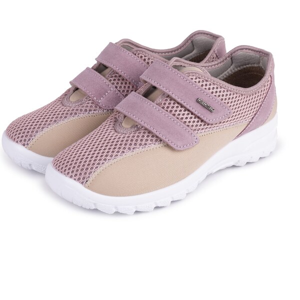 Vlnka Dámske priedušné gélové tenisky na suchý zips ružová veľkosti 22718339